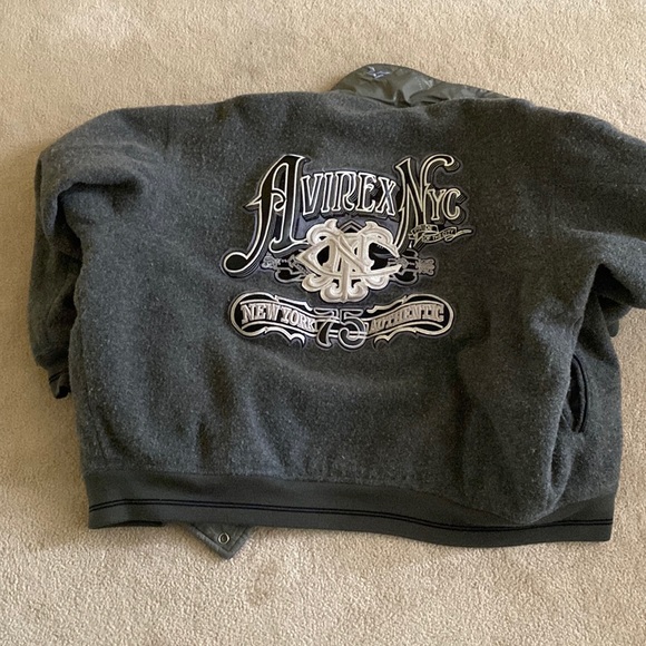 Amazing rare Avirex reversable jacket - Picture 1 of 3